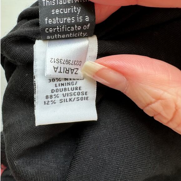 Diane von Furstenberg Black Zarita Stretch Lace Shift Dress 4 - Picture 12 of 16